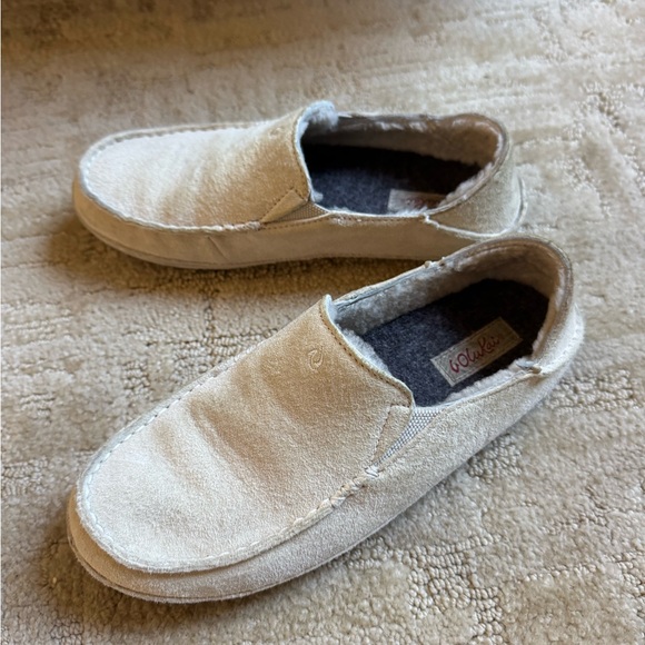 OluKai Women's Gray Slip-On Shoes - Picture 3 of 6